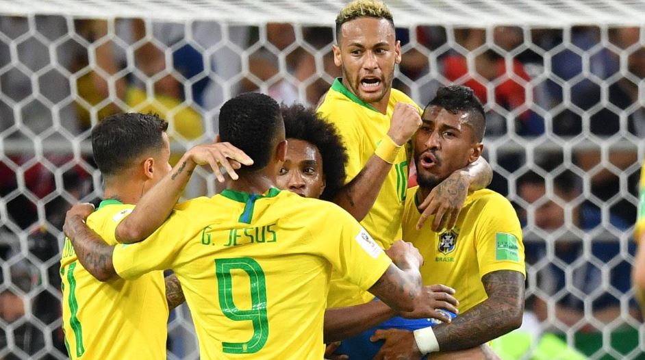 Brazil Finish Serbia To Claim Group E