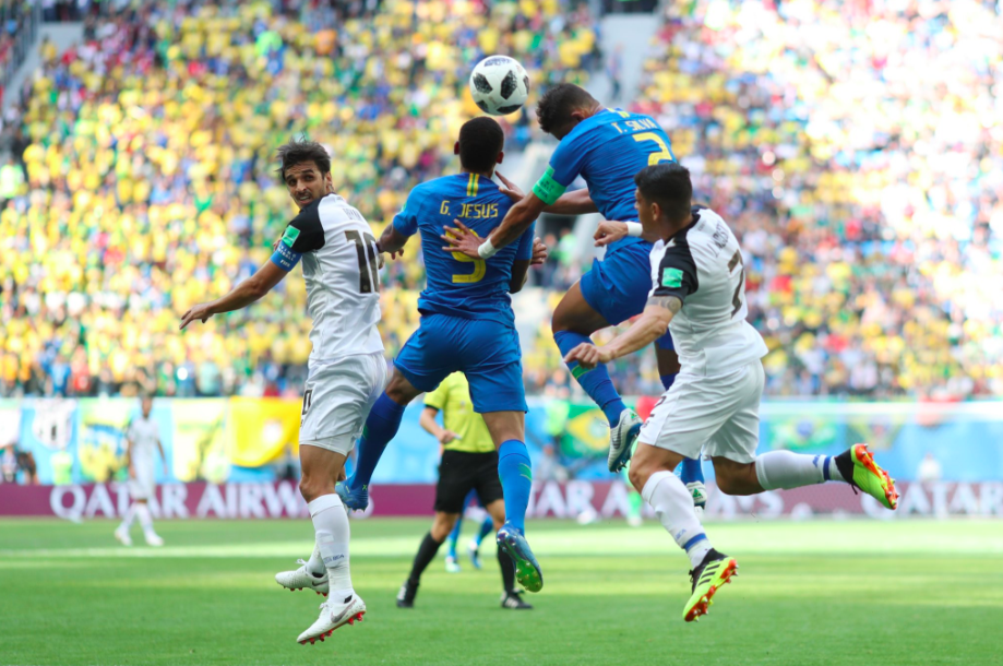 Brazil beats Costa Rica 2-0 in stoppage time