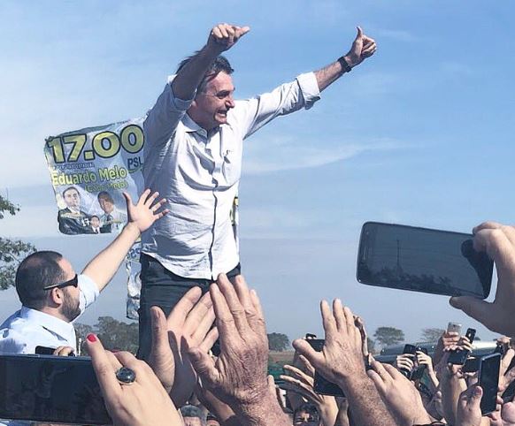 Second-most popular presidential candidate Jair Bolsonaro garners support in northern Brazil