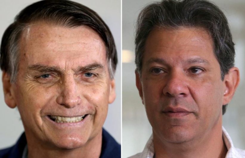 Brazil Elections Haddad Bolsonaro
