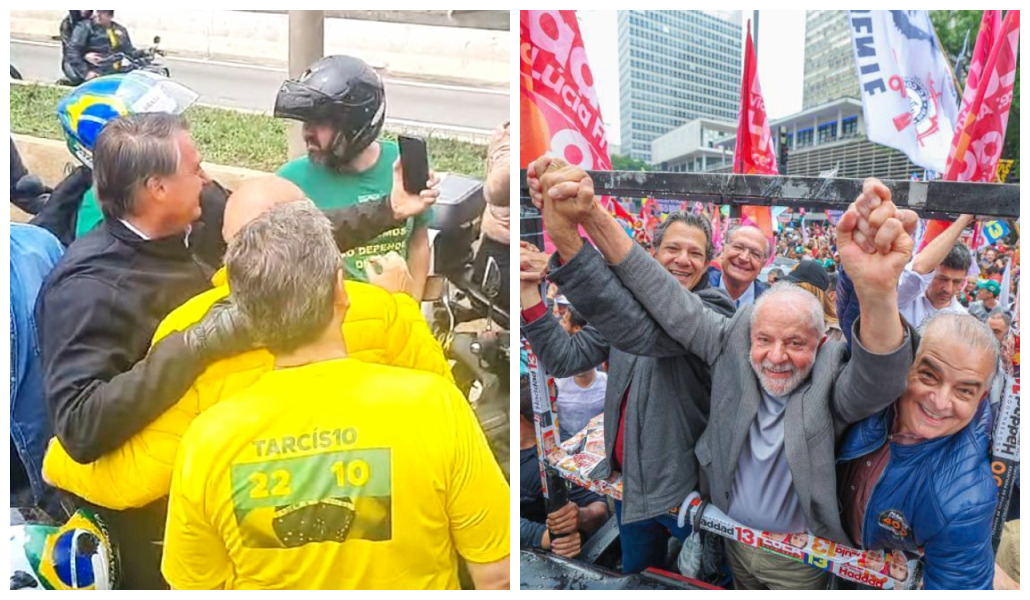 Motorcycle rides and photo ops: Presidential campaigning ends in Brazil ahead of Sunday’s vote