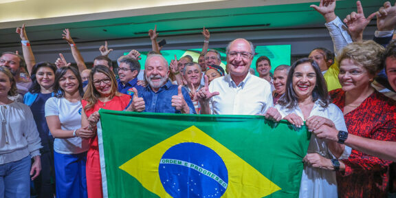 Lula da Silva celebrates victory in Brazil's presidential election / Ricardo Stuckert, Lula's Official Flickr