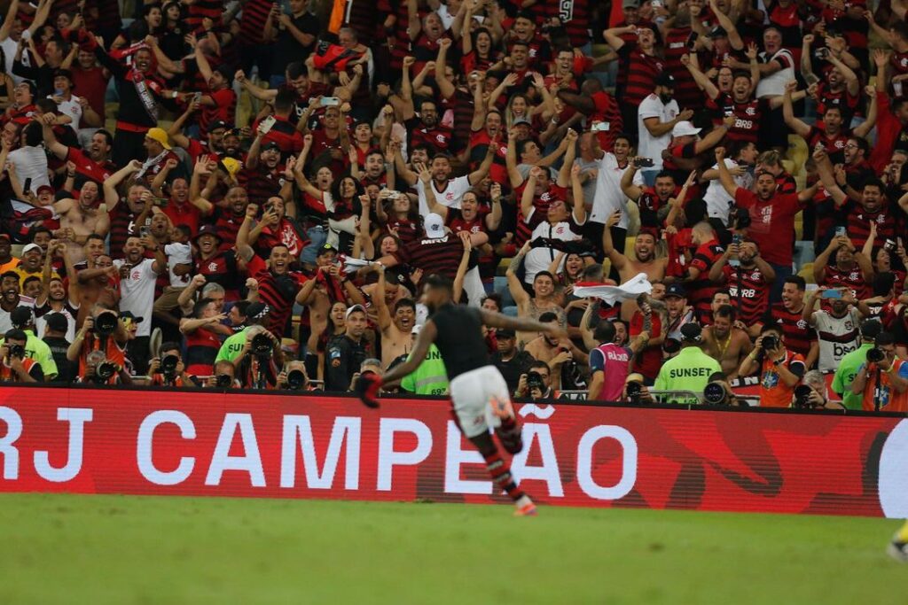 Flamengo fans celebrate at Maracanã stadium in Rio de Janeiro (Flamengo Courtsey)