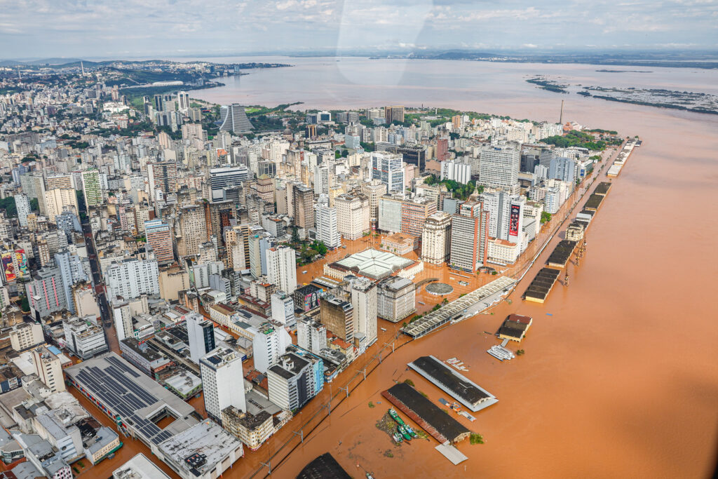 Floods in the state of Rio Grande do Sul in May 2024 (Ricardo Stuckert / Presidency of Brazil courtesy)