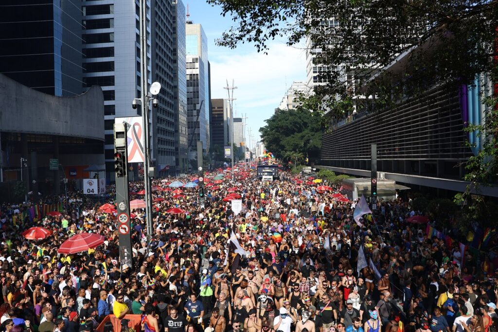 28th edition of the São Paulo LGBT+ Pride parade (Rovena Rosa/Agência Brasil courtesy)