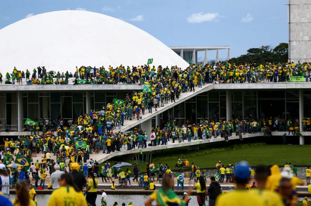 Undemocratic acts of 1/8/2023 in Brasília (photo: Marcelo Camargo/Agência Brasil)